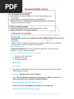 1 The Fundamentals of Accounting - Notes