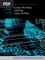 (Cambridge Studies in International and Comparative Law No. 92) Harrison Dinniss, Heather - Cyber Warfare and The Laws of War-Cambridge University Press (2012 - 2014)