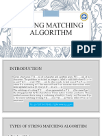 String Matching Algorithm