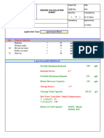 Water Heaters Calculation