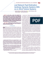 Robust Neural Network Fault Estimation Approach For Nonlinear Dynamic Systems With Applications To Wind Turbine Systems