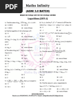 Maths Infinity: (Agni 3.0 Batch)