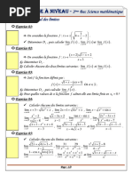 Exos de Rappel Et Mise À Niveau Bac