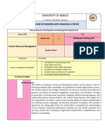 2024-Module 4-Employee Training and Development