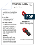 User Manual Rish CLAMP CT 300 1000-1A1