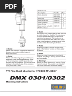 Ohlins - DTC - Einbauanleitung Oehlins Motorrad DMX 0301