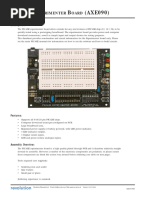 Picaxe Experimenter Board Axe090