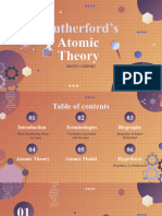 GROUP 3 Rutherfords Atomic Theory