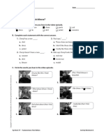 UNIT 06 Video Worksheets