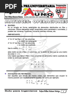 Matrices - Operaciones