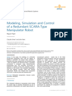 Modeling Simulation and Control of A Redundant SCA