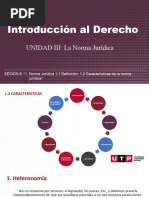 Introducción Al Derecho: UNIDAD III: La Norma Jurídica