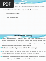 Radiant Energy Welding Process