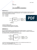 TD 7 Circuits Combinatoires Comparateurs Avec Solution - TextMark