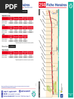 Fiche Horaire Busratp Ligne 258