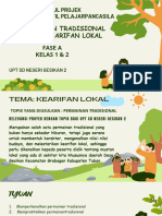 Modul Projek Penguatan Profil Pelajar Pancasila Tema Kearifan Lokal Permainan Tradisional (P5) - UPT SD Negeri Gesikan 2