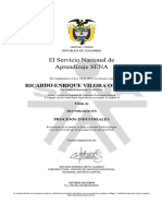 Formato Diploma Tecnico Sena