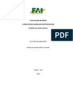 Trabalho de Saúde Coletiva