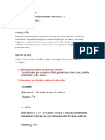 Relatorio de Matematica Fase I