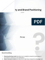 Lecture2 - CBBE and Brand Positioning