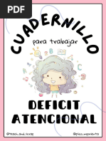 Cuadernillo Déficit Atencional