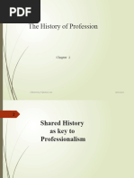 Chapter 2 History of A Profession-1