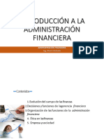 Tema 1 - Administracion Financiera