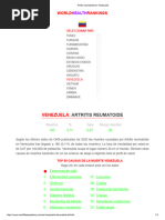 Artritis Reumatoide en Venezuela