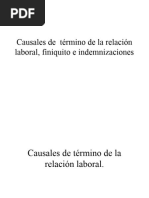 Causales de Término de La Relación Laboral Los Leones - ppt2