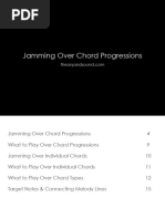 Chord Progressions - Jamming Over