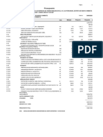 2.1.2.1 Presupuesto Pistas