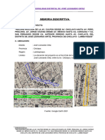 Memoria Descriptiva Culpon