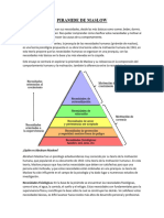 Piramide de Maslow