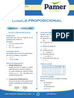 ARITMÉTICA S6 Lógica Proposicional