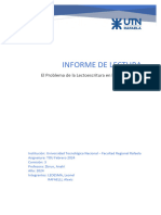 Informe de Lectura