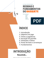 Regras e Fundamentos Do Basquete