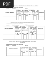 Instrumentos de Evaluación