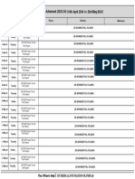 IIT JEE Adv Practice Test Schedule 2024