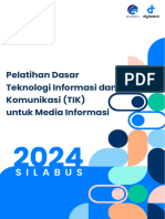 Silabus - Pelatihan Dasar TIK Untuk Media Informasi