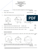 Class Ix Mathematics Circles Worksheet 11