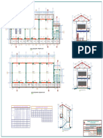 Modulo Secundaria - Primera Planta: A B C D E F G