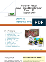 Modul Projek - SAMPAHKU, KREATIFITAS TANPA BATASKU - Fase D