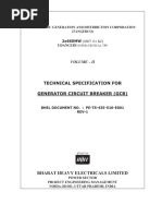 Technical Specification For Generator Circuit Breaker (GCB) : Volume - Ii