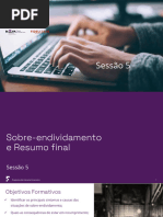 Sessão 5 Sobre-Endividamento e Resumo Final