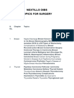 Nextillo Dibs Topics Surgery