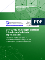 Pós-COVID Na Atenção Primária À Saúde e Ambulatorial Especializada