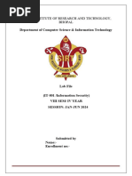 IT-801 Information Security Lab File