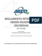 Aseo Top - Reglamento Interno 2017-2019