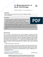 Chronicpainmanagementin Headandneckoncology: Michael A. Blasco,, Joehassin Cordero,, Yusuf Dundar