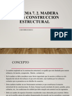 Tema 7.2. Madera en Construccion Estructural